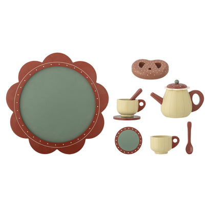 Bloomingville MINI Bette Play Set, Kitchen, Brown, FSC®100%, MDF