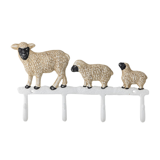 Bloomingville MINI Dolly Coat Rack, White, Metal