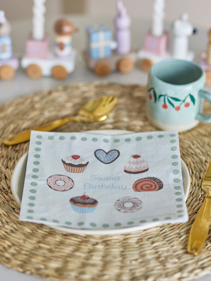 Bloomingville MINI Sweets Napkin, Rose, FSC® Mix, Paper