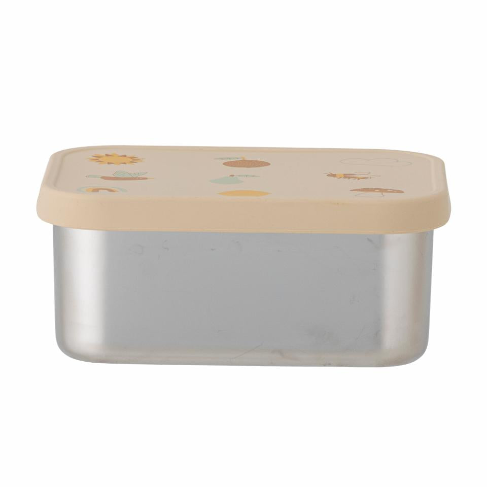 Agnes Lunch Box, Nature, Stainless Steel