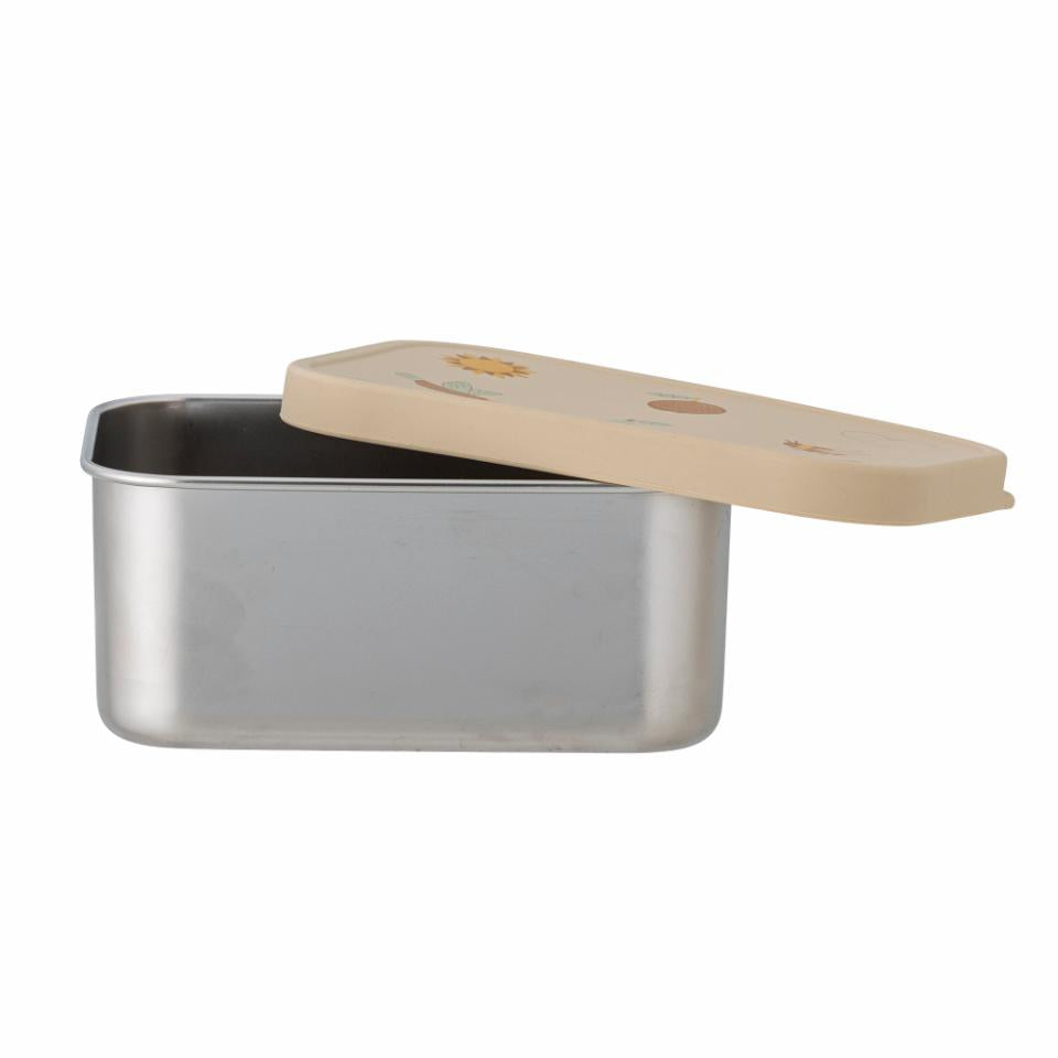 Agnes Lunch Box, Nature, Stainless Steel