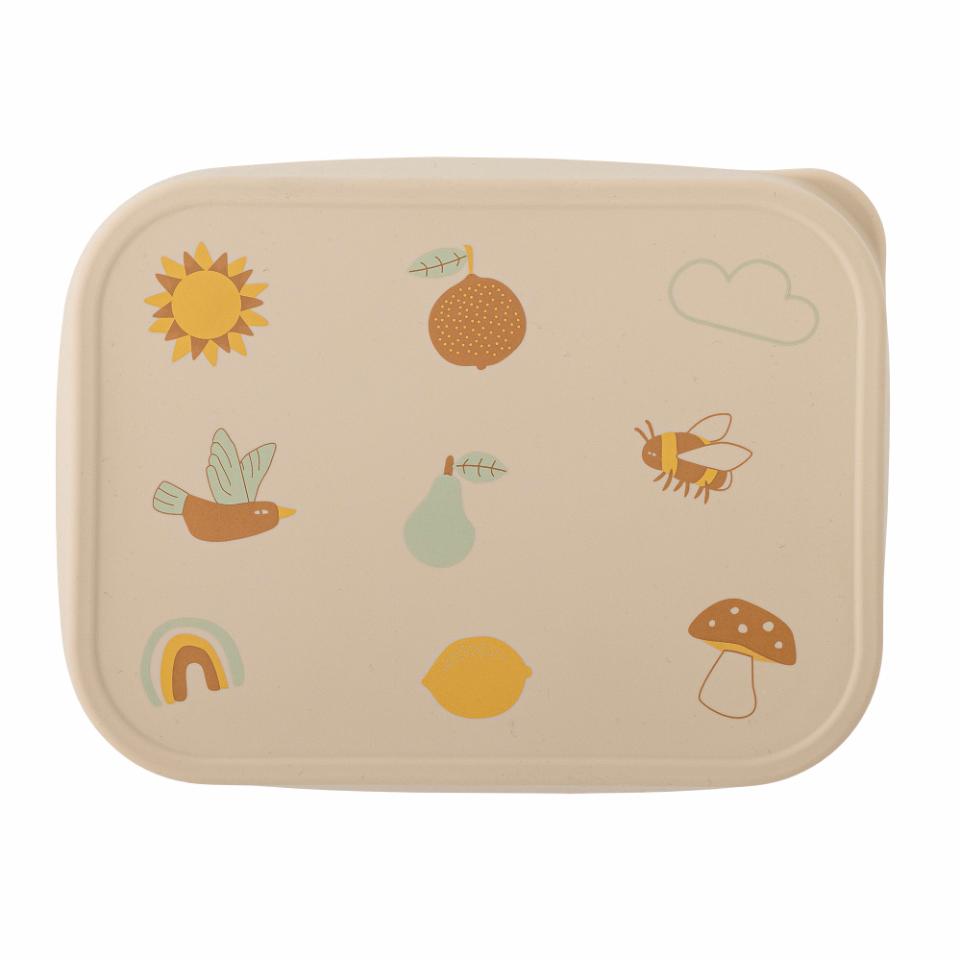 Agnes Lunch Box, Nature, Stainless Steel