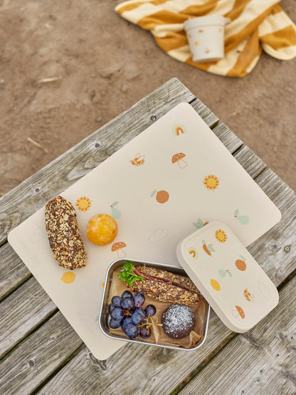 Agnes Lunch Box, Nature, Stainless Steel