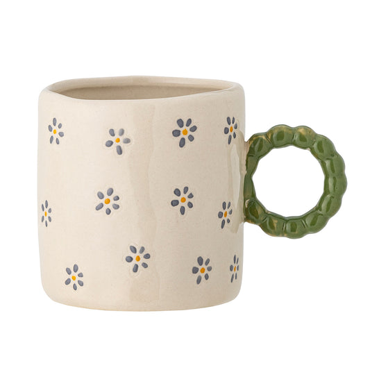 Bloomingville MINI Dorthea Cup, White, Stoneware