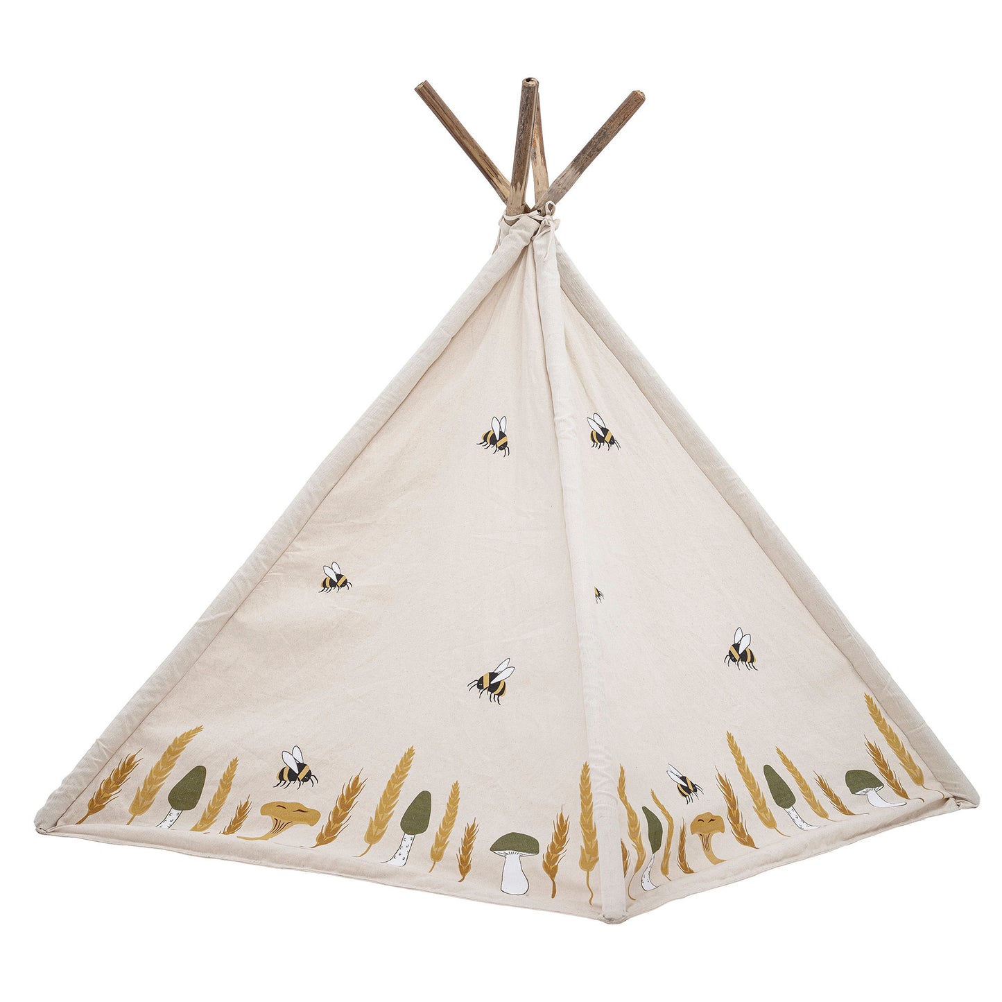 Bloomingville MINI Millo Children's Tipi, Nature, Cotton