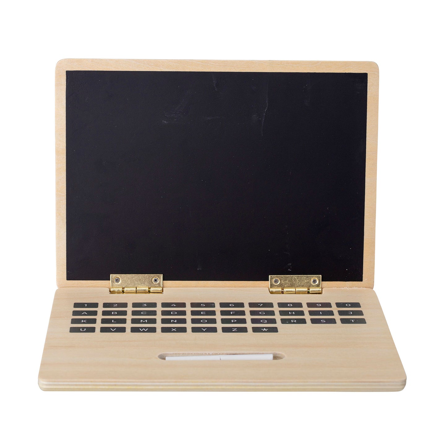 Bloomingville MINI Dac Toy Computer w/Blackboard, Nature, Plywood