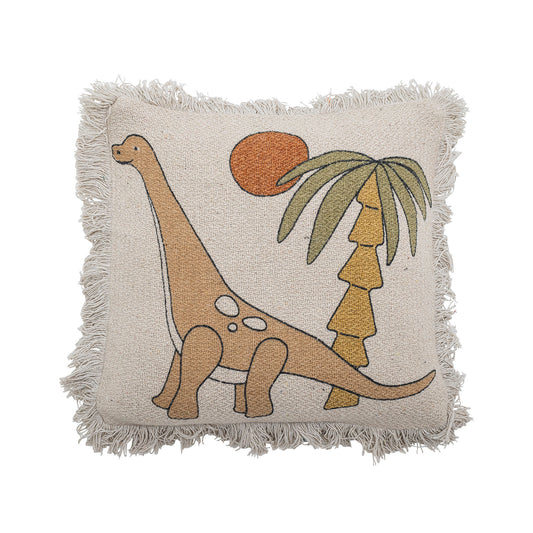 Bloomingville MINI Lupo Cushion, Nature, Recycled Cotton