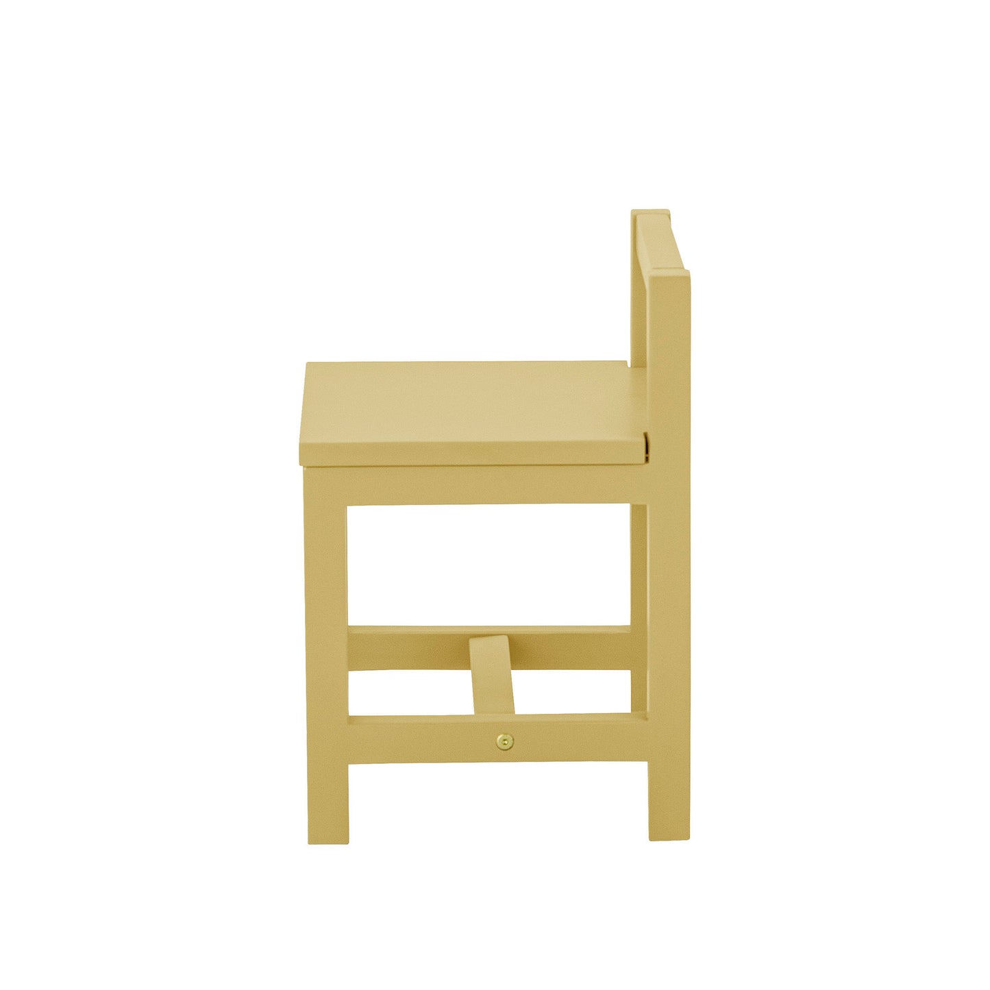 Bloomingville MINI Rese Chair, Yellow, MDF