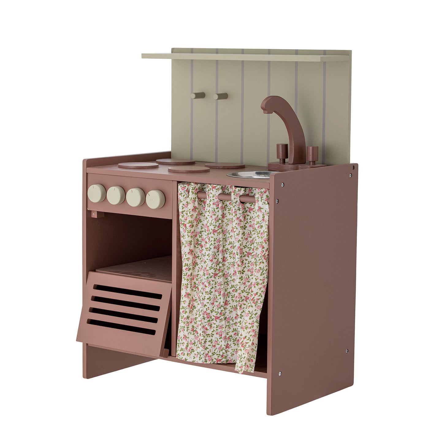 Bloomingville MINI Pippi Mini Stove, Brown, MDF