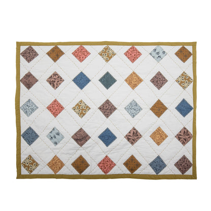 Bloomingville MINI Melua Quilts, Nature, Cotton