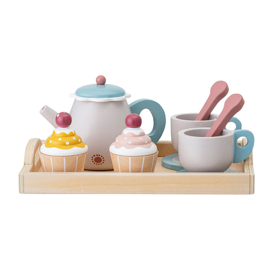 Bloomingville MINI Gentrim Play Set, Food, Grey, Plywood