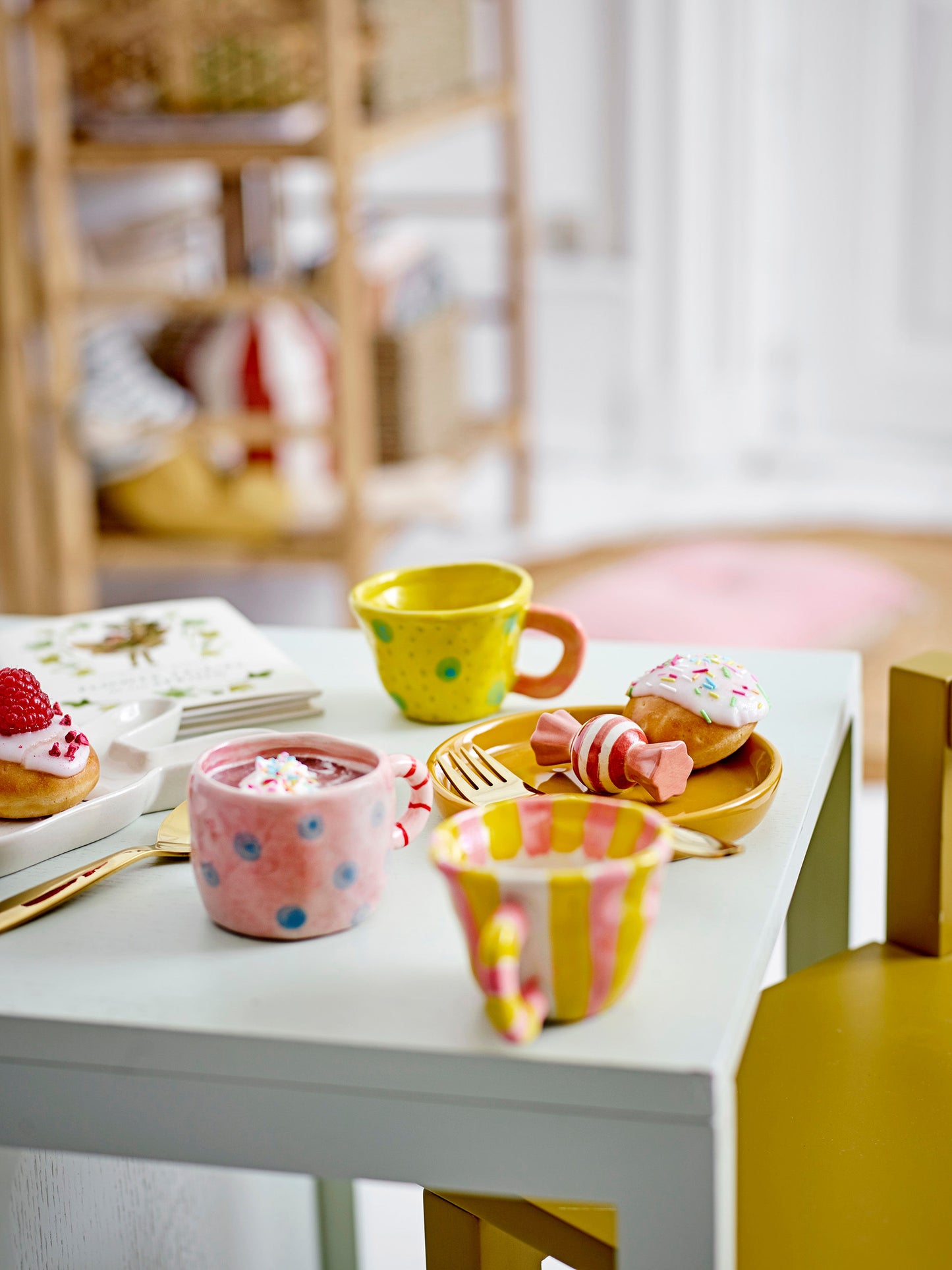 Bloomingville MINI Nini Cup, Yellow, Stoneware