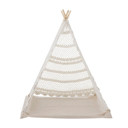 Bloomingville MINI Herle Childrenïs Tipi, Nature, Cotton