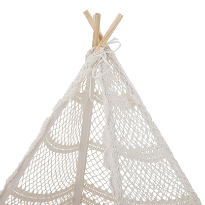 Bloomingville MINI Herle Childrenïs Tipi, Nature, Cotton