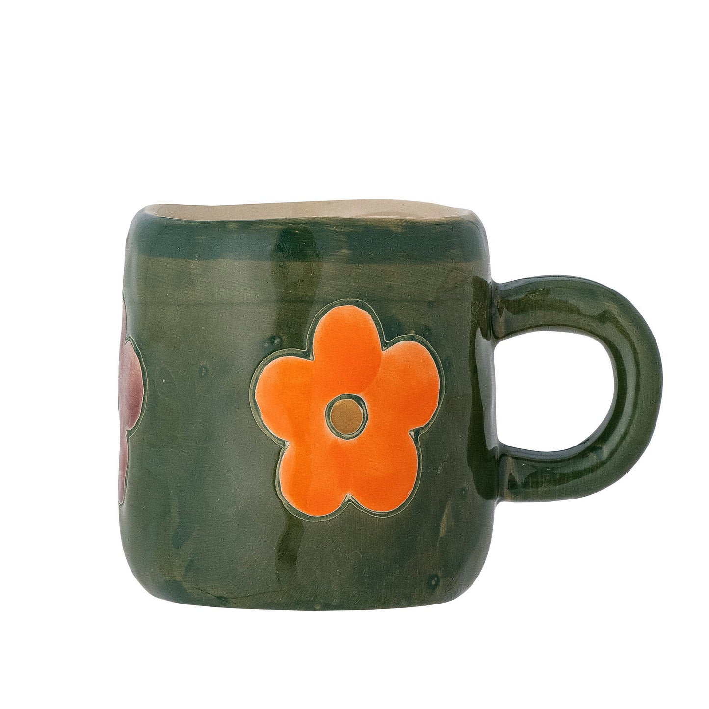 Bloomingville MINI Addy Cup, Green, Stoneware