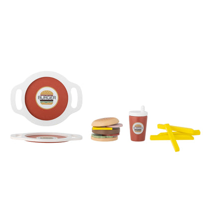 Bloomingville MINI Jools Play Set, Food, Brown, FSC®100%, MDF