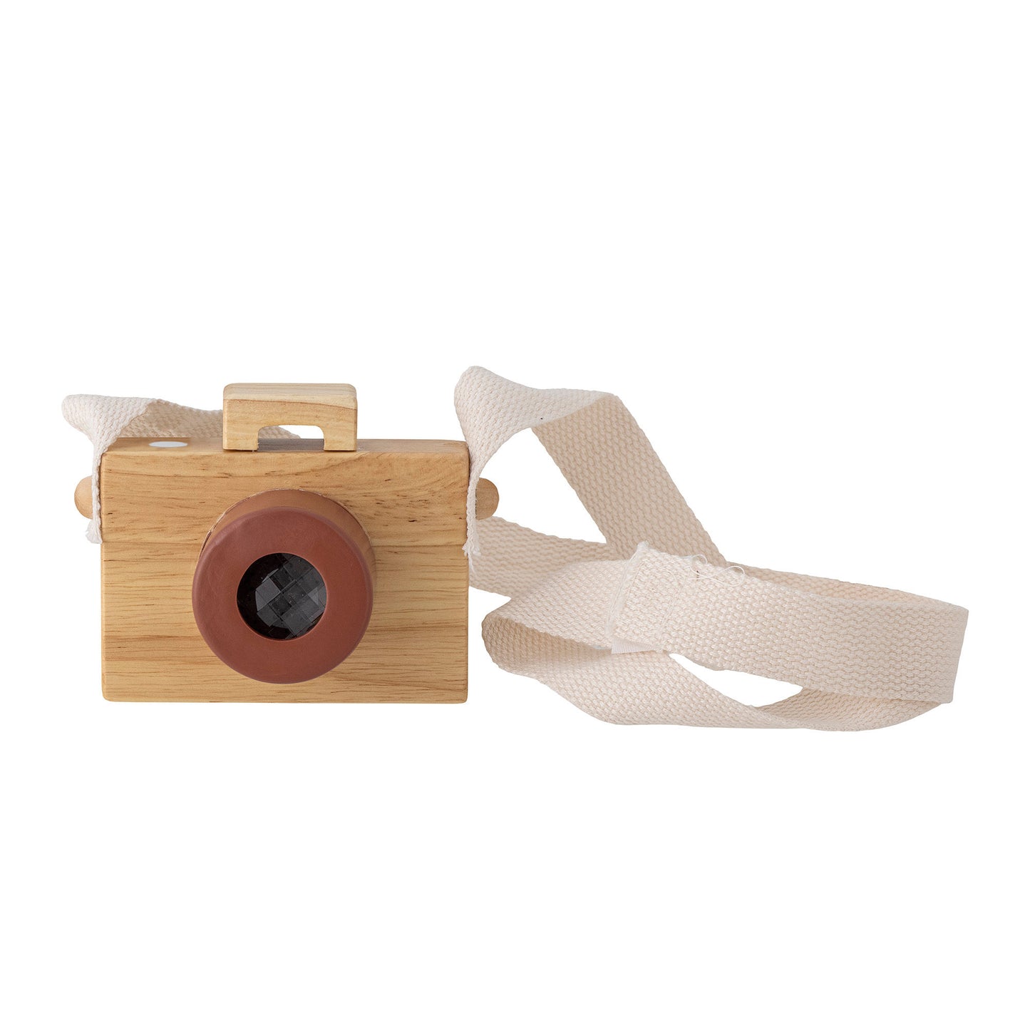 Bloomingville MINI Dalton Toy Camera, Nature, FSC® 100% , Rubberwood