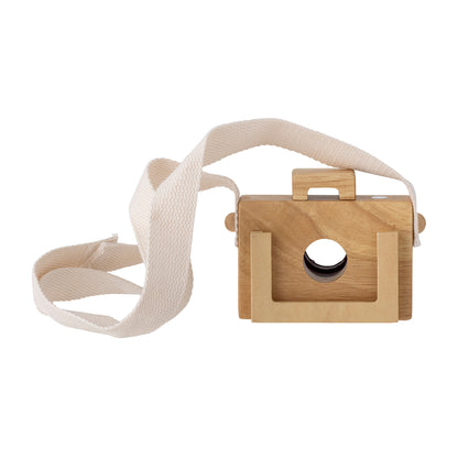 Bloomingville MINI Dalton Toy Camera, Nature, FSC® 100% , Rubberwood