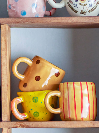 Bloomingville MINI Nini Cup, Yellow, Stoneware