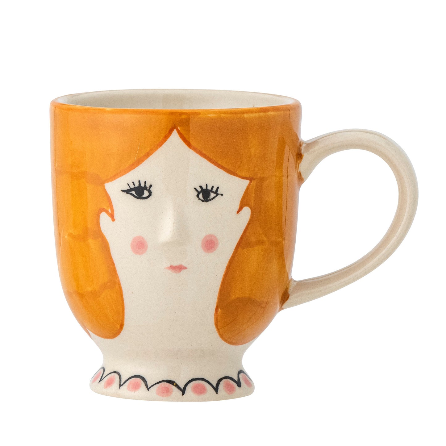 Bloomingville MINI Jaya Cup, Orange, Stoneware