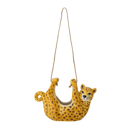 Bloomingville MINI Roam Flowerpot, Hanging, Yellow, Ceramic