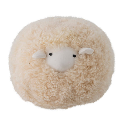 Bloomingville MINI Rubert Soft toy, Nature, Lambskin