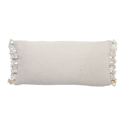 Bloomingville MINI Frey Cushion, Nature, Recycled Cotton