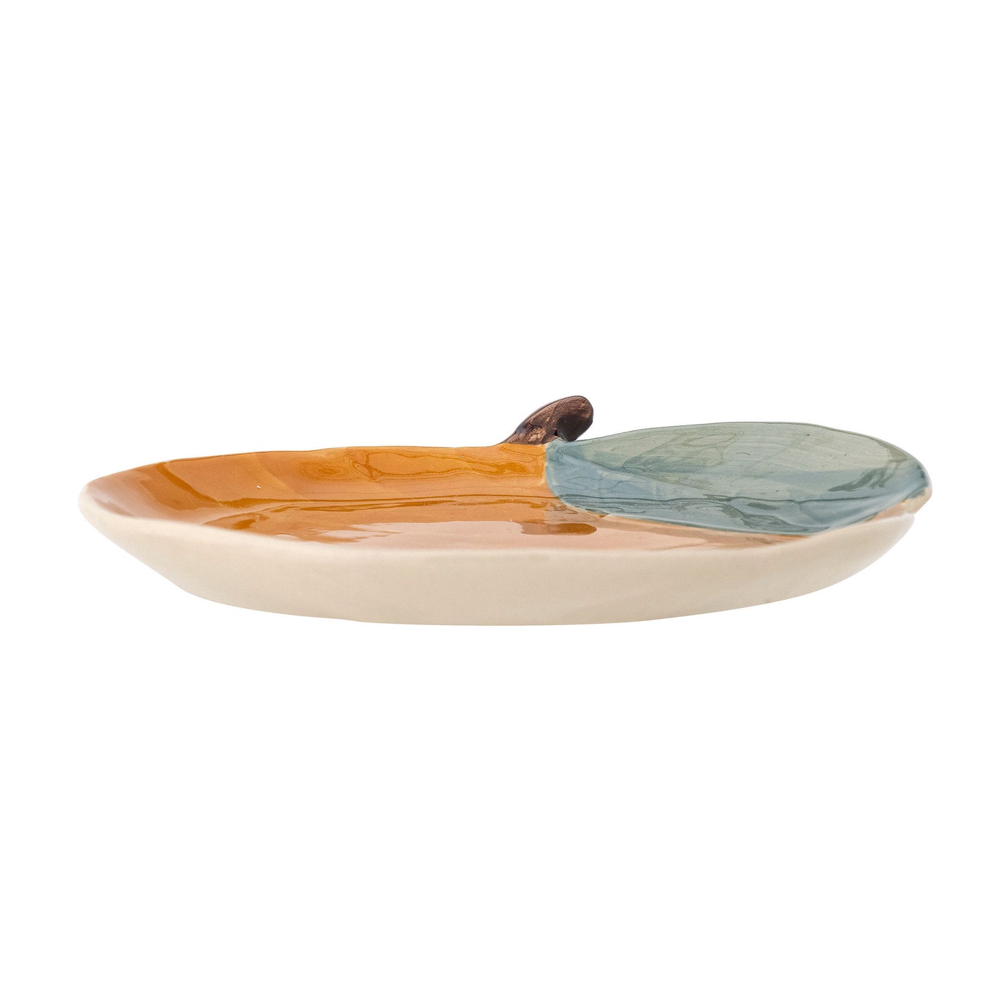 Bloomingville MINI Agnes Plate, Orange, Stoneware