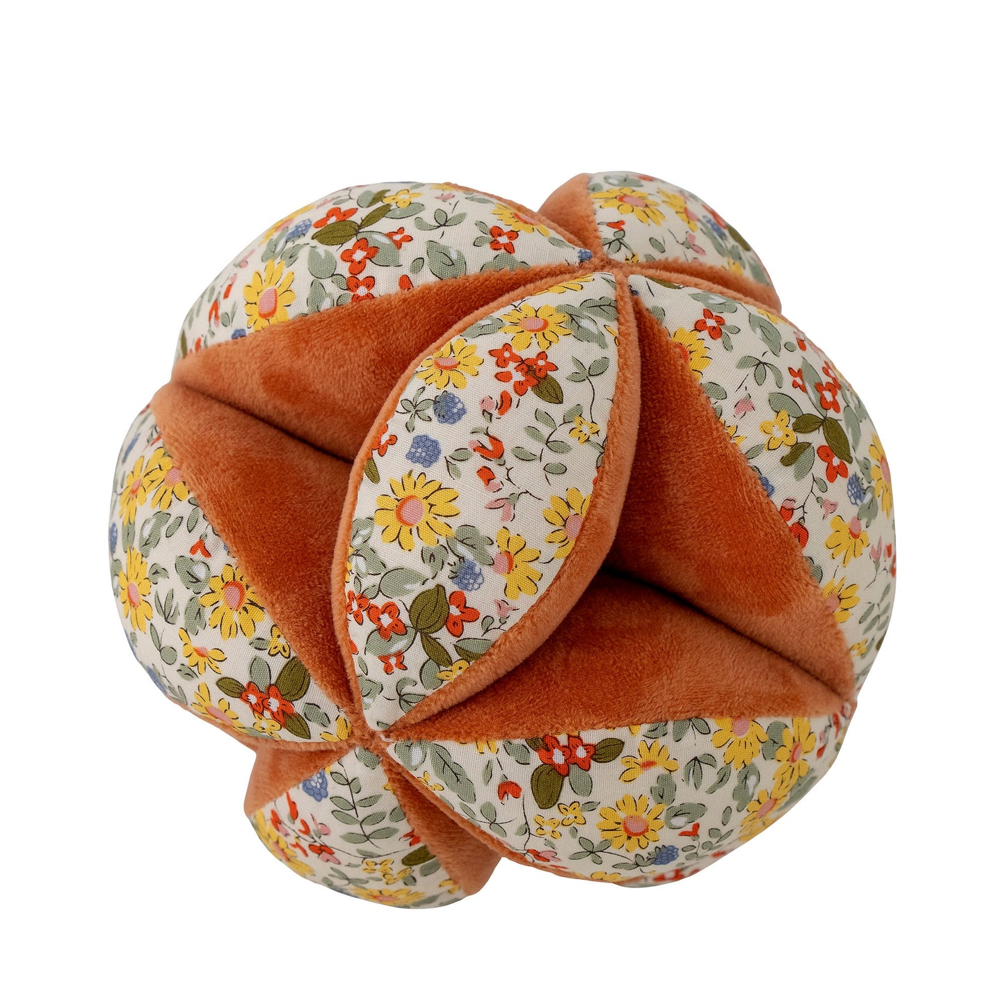 Bloomingville MINI Venke Rattle, Orange, Cotton