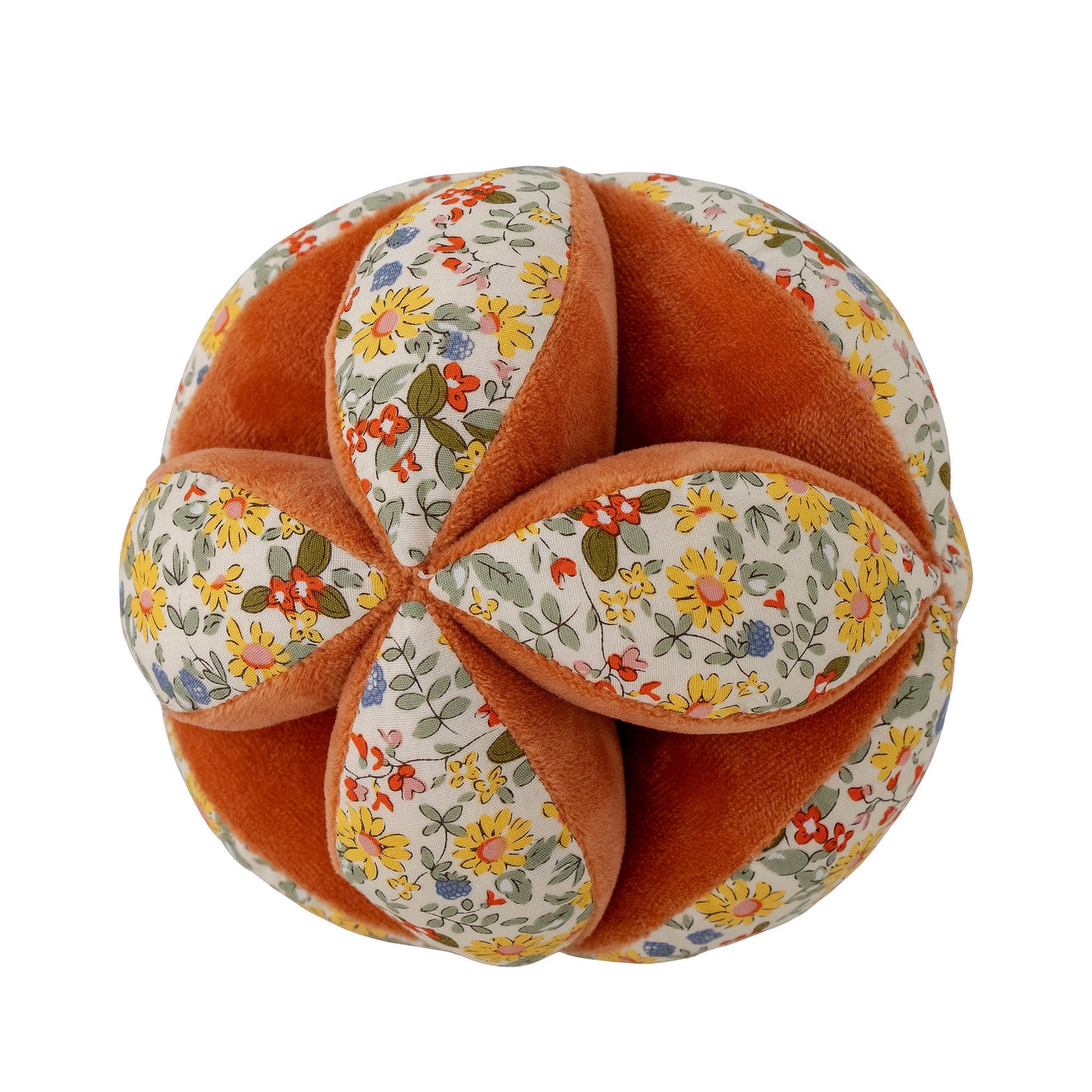 Bloomingville MINI Venke Rattle, Orange, Cotton