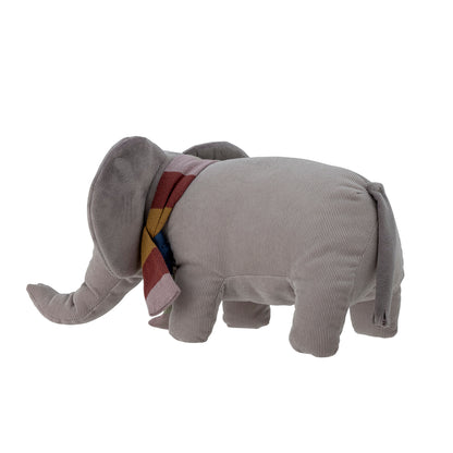 Bloomingville MINI Ferdinand Soft Toy, Grey, Cotton