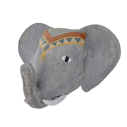 Bloomingville MINI Elli Wall Decor, Grey, Paper Mache