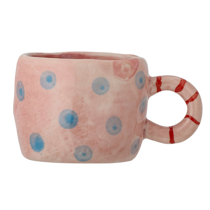 Bloomingville MINI Nini Cup, Rose, Stoneware