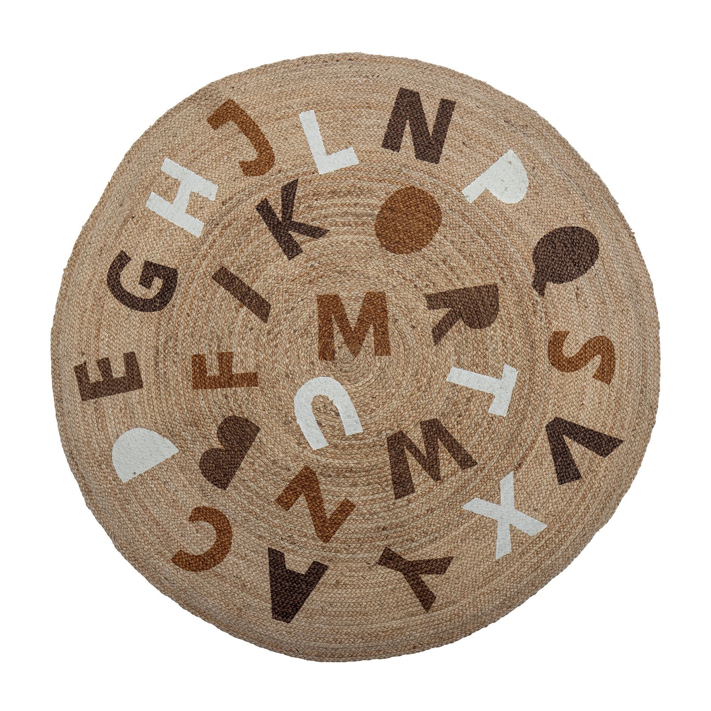 Bloomingville MINI Dinne Rug, Brown, Jute