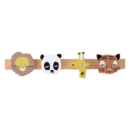 Bloomingville MINI Sade Coat Rack, Brown, FSC®100%, MDF